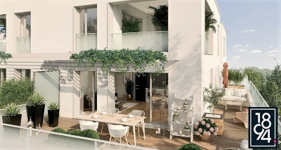 RESIDENCE L'ARIANNE !! VEFA - NEUF / 5 appartements T4 de 80 à 100 m² avec terrasse + 2 places de parking / Toulouse 31400 Pont des Demoiselles